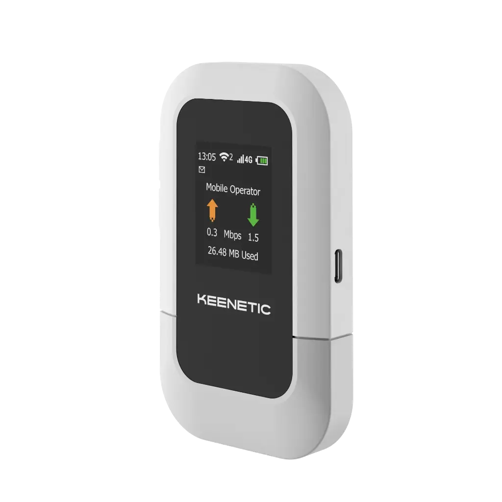 [KN-5110-01-EU] Keenetic Roamer 4G W-Fi 6 4G Modem Router