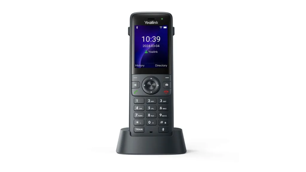 TELEPHONE SIP WIFI COULEUR 2,4 4 comptes SIP, Dual Band WiFi 6 vibreur bluetooth