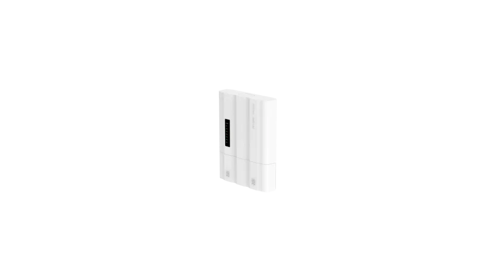 SWITCH 7 PORTS GIGA EXTERIEUR POE/DC Input PoE ou 12v DC Input / 2xSFP / IP65 / 8Kv PROTECT