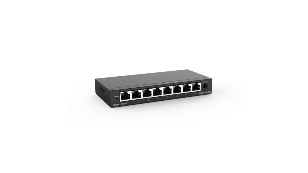 8-PORT GIGABIT UNMANAGED SWITCH, 8 GIGABIT RJ45 PO