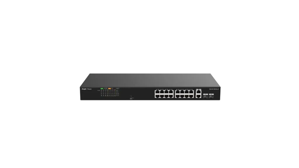 [ES118FGS-LP] 16-PORT 100MBPS +2 GIGABIT RJ45/SFP
