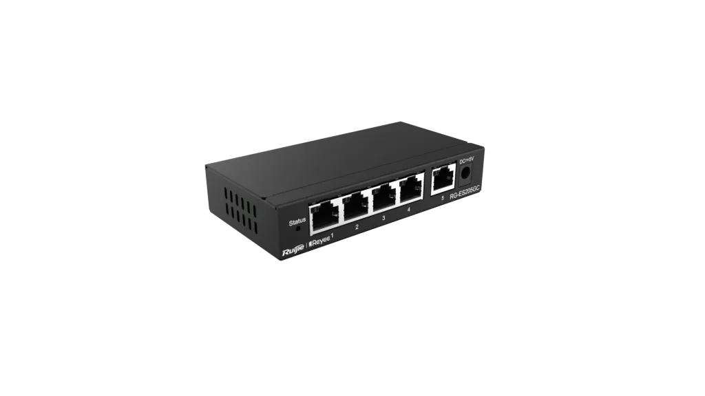 [ES205GC] 5-PORT GIGABIT SMART SWITCH, 5 GIGA BIT RJ45 PORTS,