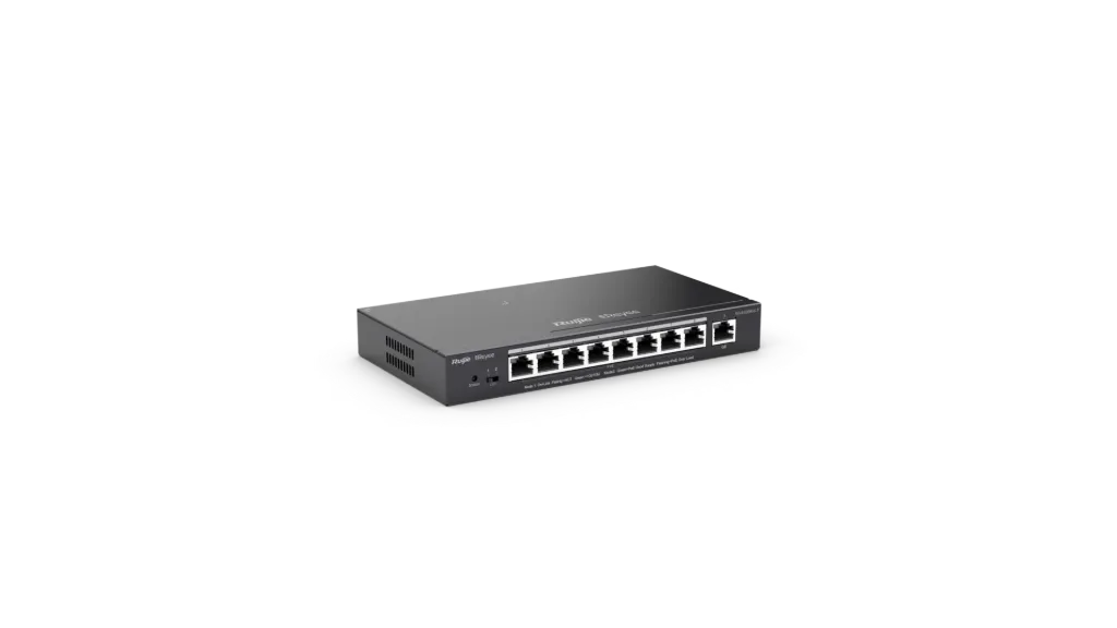 SWITCH 10 PORTS GIGA 8PoE+ ET 1COMB O SFP
