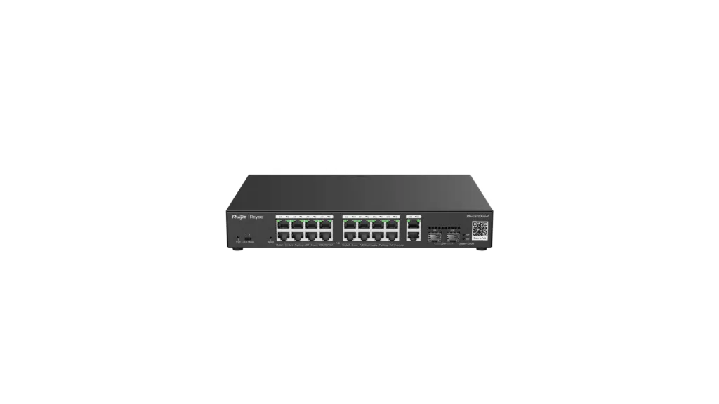 [ES220GS-P] 20-PORT GIGABIT SMART POE SWITCH, 2 GIGABIT RJ45 16